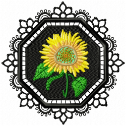 Flowers Embroidery Design 11